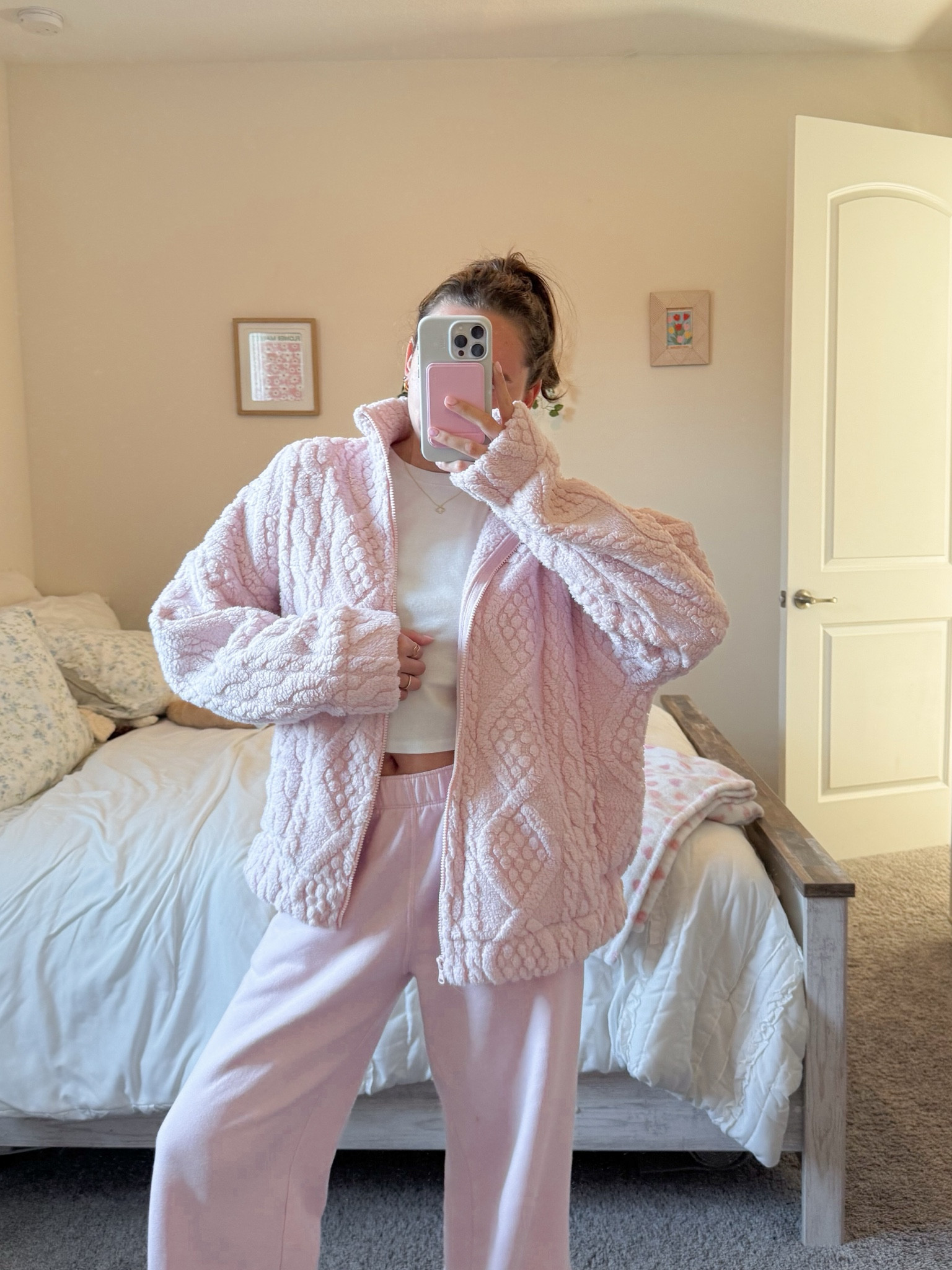 a cozy pink ootd 🌸🎀🩰

#LTKFindsUnder100 #LTKStyleTip #LTKFindsUnder50