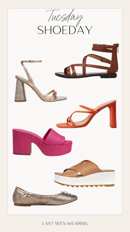 Tuesday Shoesday 

Shoe finds for spring 
Shoe new arrivals 


#LTKunder100 #LTKFind #LTKshoecrush