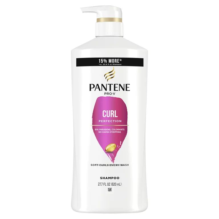 Pantene Pro-V Curl Perfection Daily Shampoo with Pro-Vitamin B5, 27.7 fl oz | Walmart (US)
