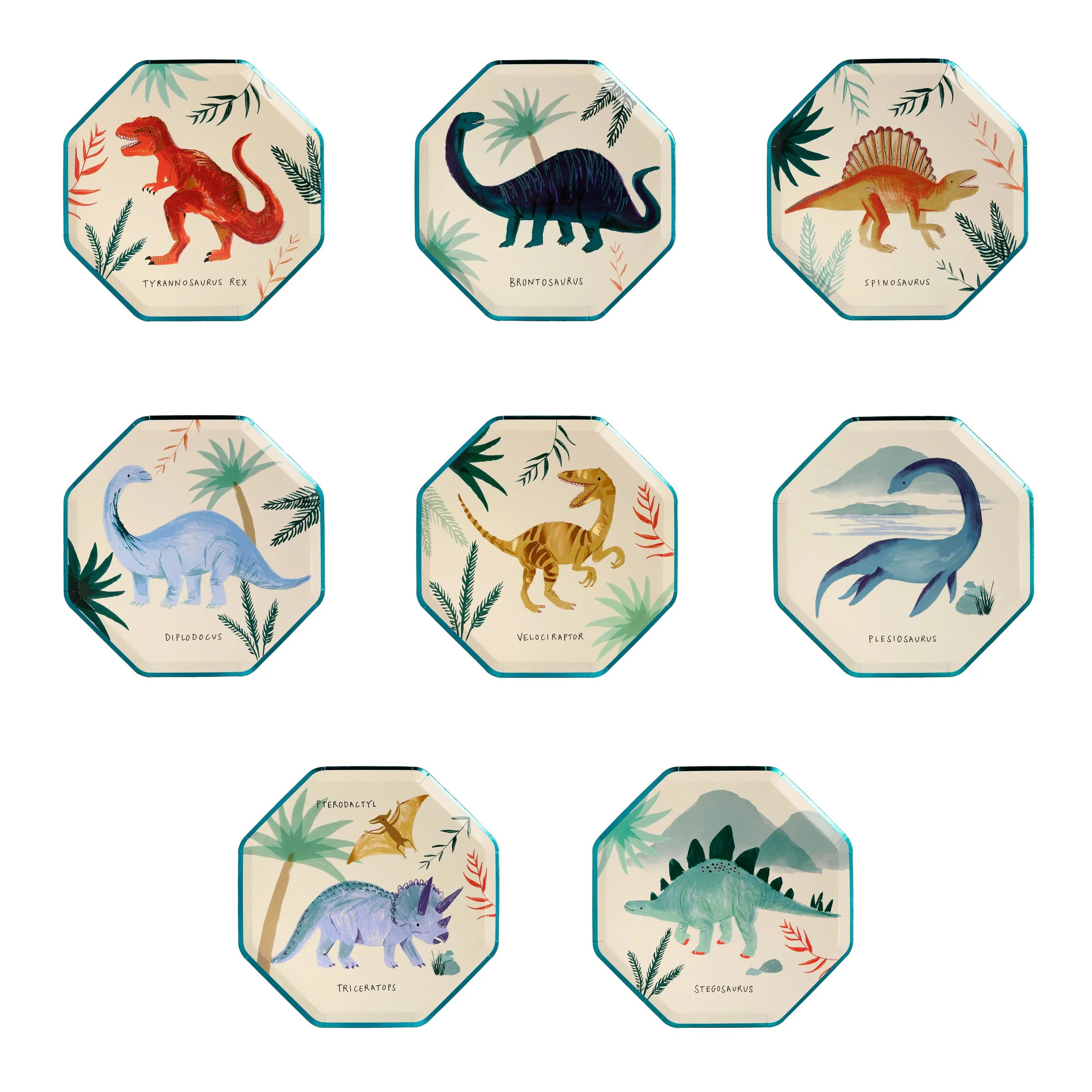 Dinosaur Plates | Meri Meri