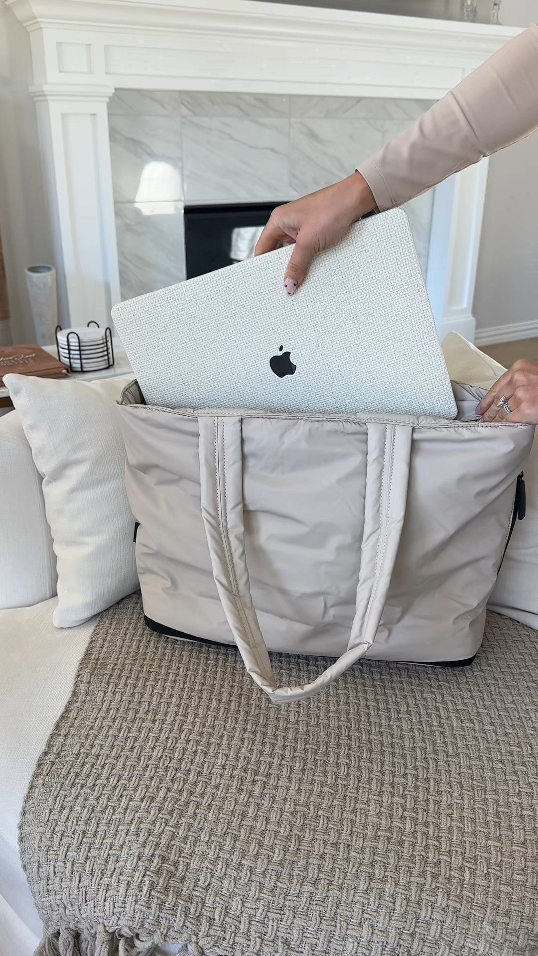 Meet the ultimate travel tote—your new go-to for work, travel, and everything in between! ✈️ This sleek carry-all bag features a laptop sleeve, multiple compartments for organization, and a lightweight yet durable design. Perfect for commuters, jet-setters, and busy moms on the go! Shop now before it sells out!  #LTKItBag 

#LTKWorkwear #LTKTravel