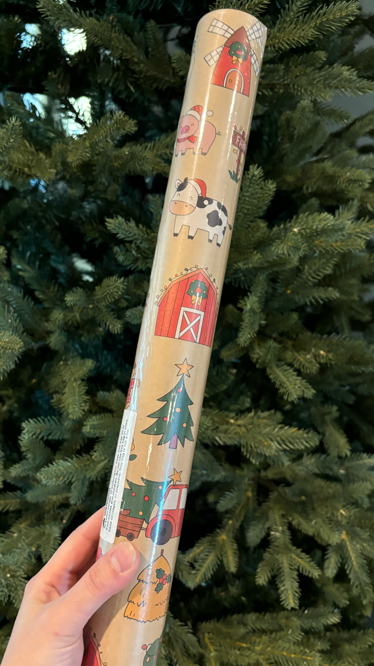 Farm Animal Wrapping paper — Christmas edition for the kids!✨ 

#amazonfinds #amazonfind #amazonsale #wrappingpaper #gifts #farmanimals #farmanimalwrapping #christmaswrapping #toddlerfinds 

#LTKHoliday #LTKSaleAlert #LTKKids