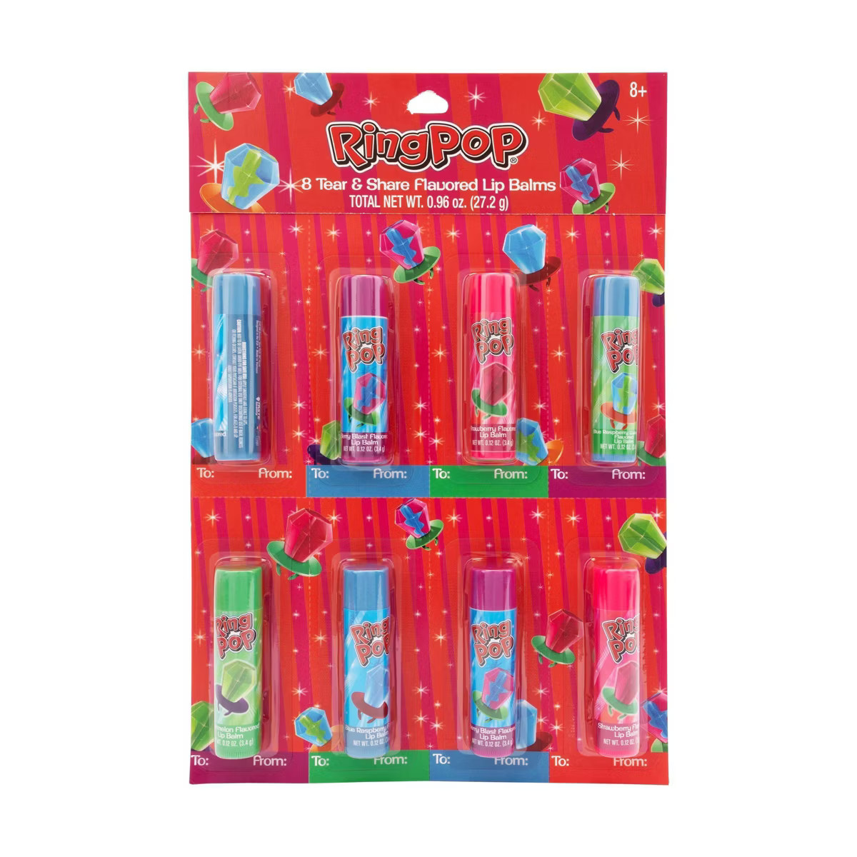 Ring Pop Tear & Share Lip Balm - 8ct | Target