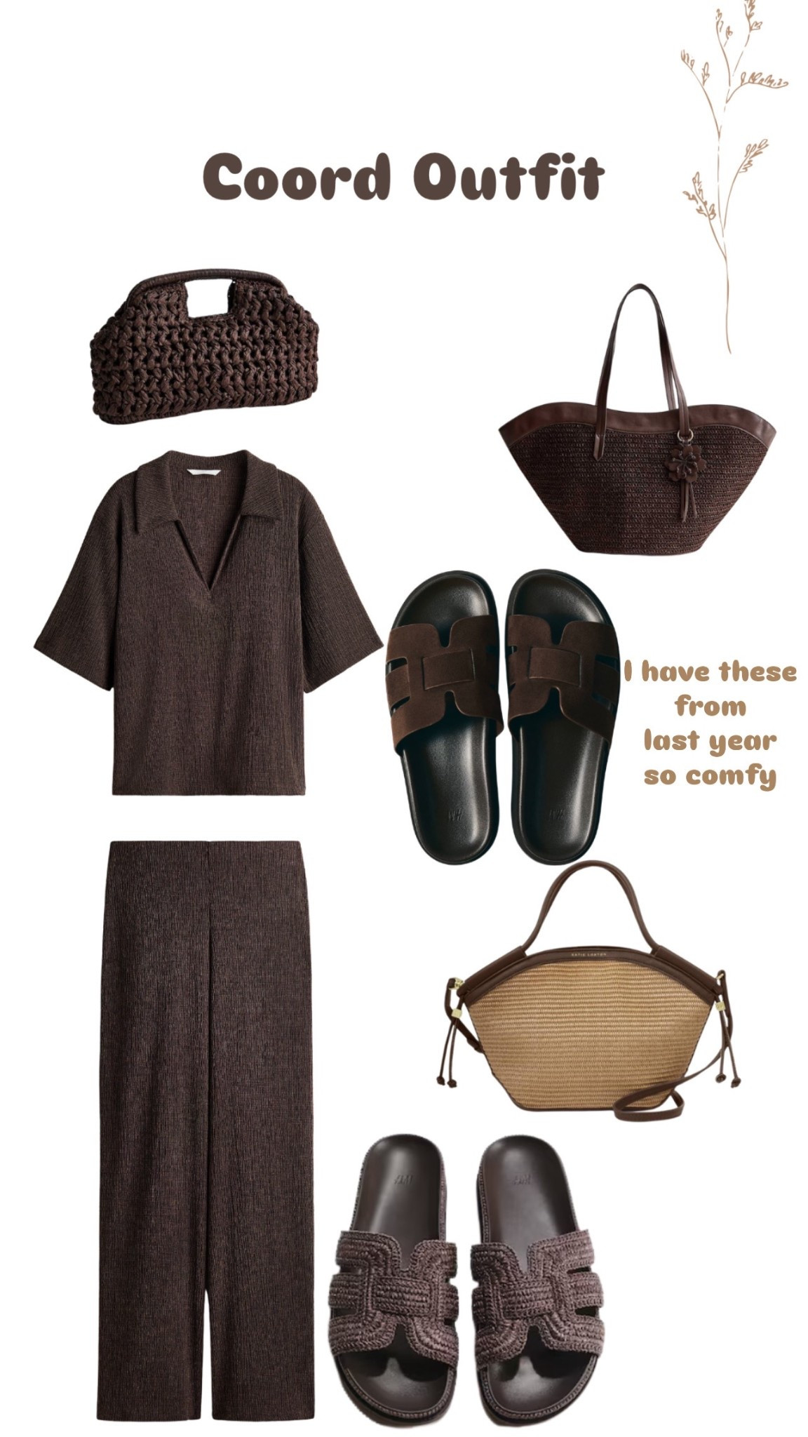 Coord holiday outfit