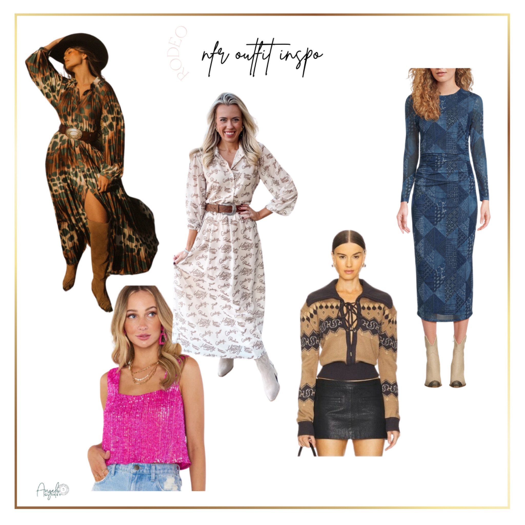 NFR styled outfits - rodeo style - pink night - Las Vegas NFR fashion - western

#LTKHoliday #LTKSeasonal