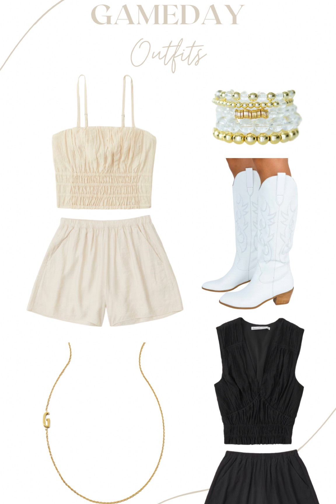 Game day outfits! Make sure to be prepared this upcoming fall with these cute rompers, outfits and accessories🤍 All come in multiple colors:)

#LTKBacktoSchool #LTKstyletip #LTKSeasonal