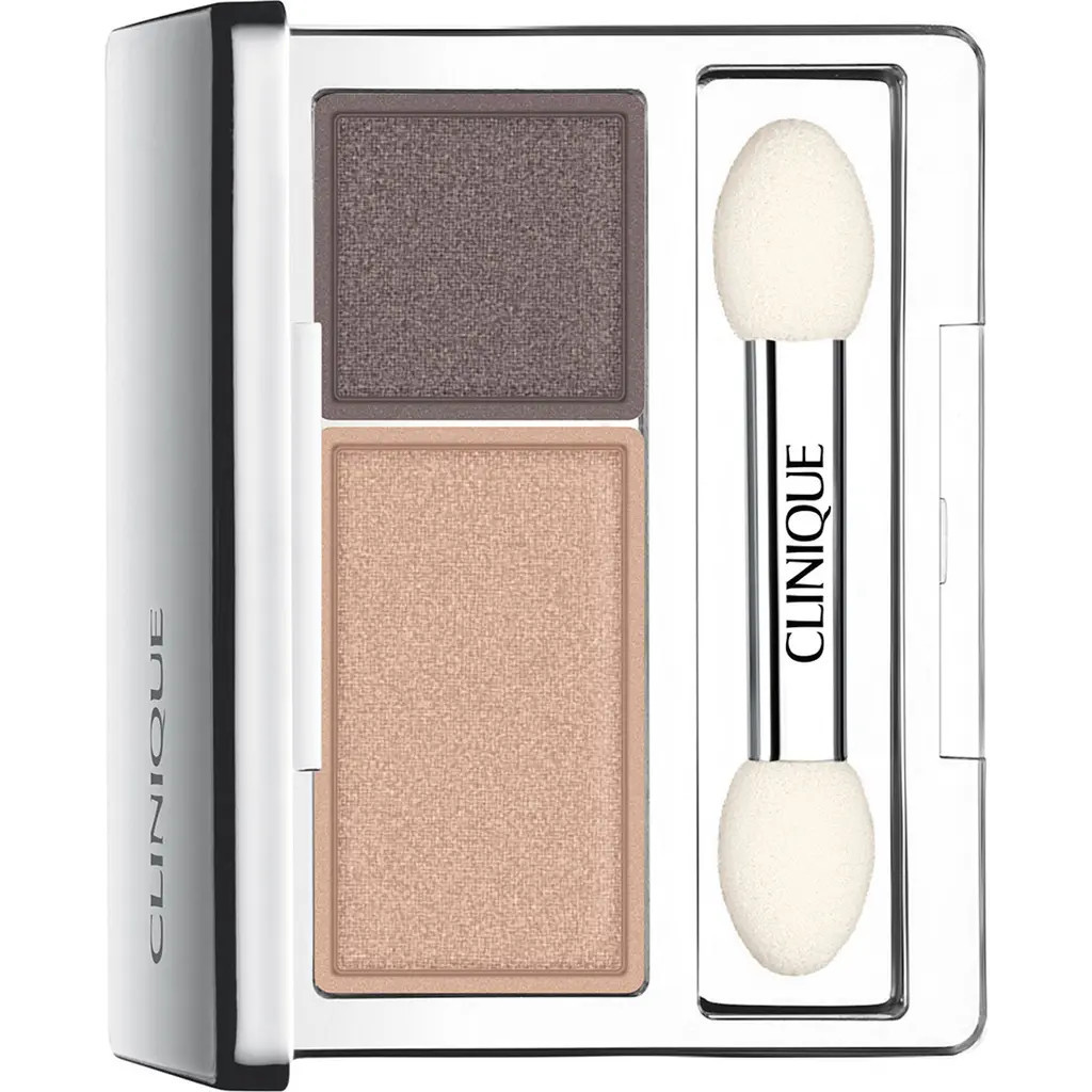 Clinique All About Shadow Duo Eyeshadow in Neutral Territory at Nordstrom | Nordstrom