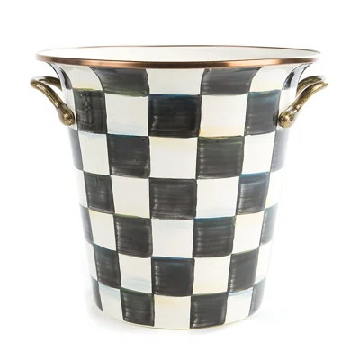 Courtly Check® Enamel Ice Bucket | Wayfair Professional