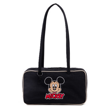 BAGGU Nylon Bowler Bag Embroidered Mickey Mouse Club | Well.ca