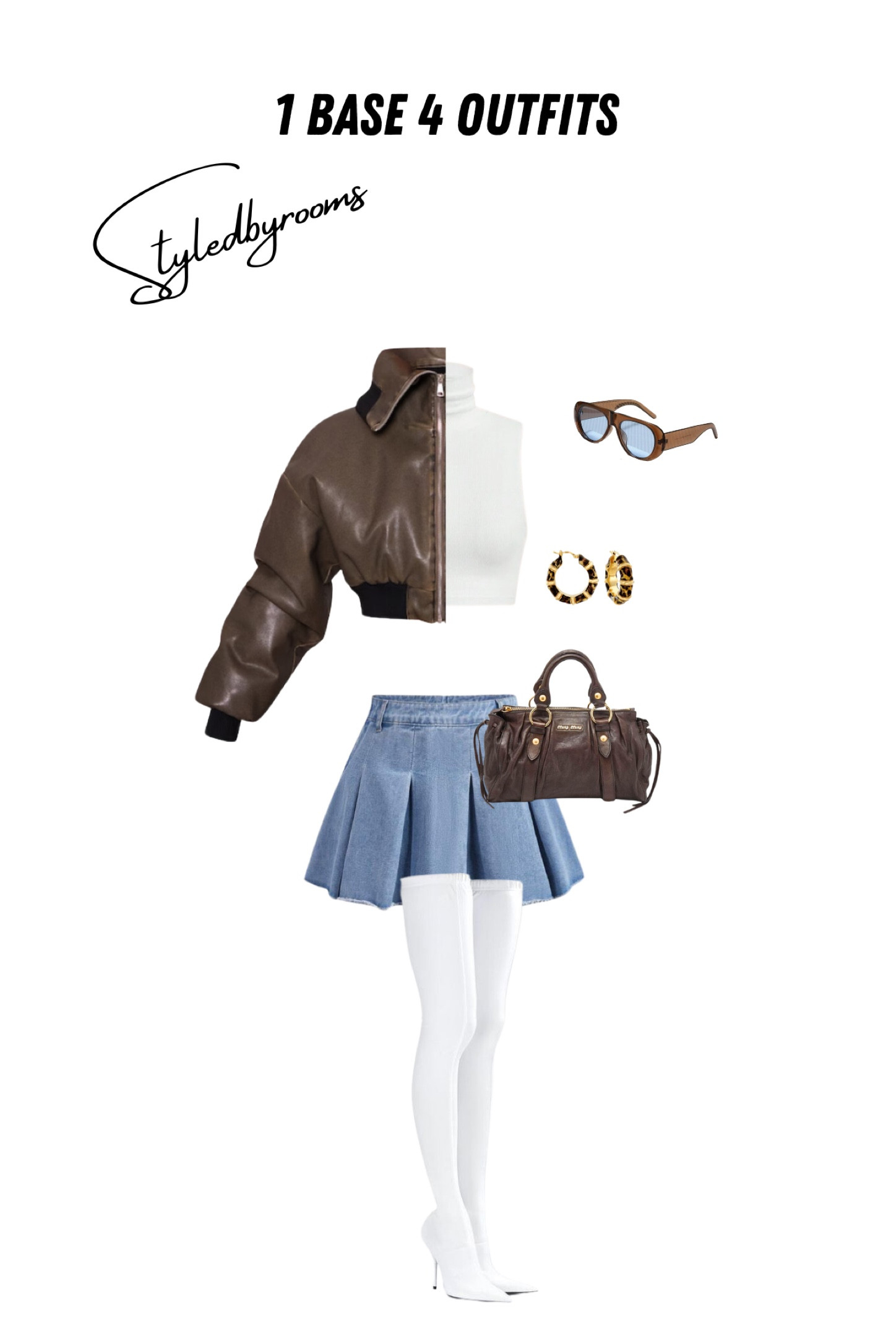 1 Base 4 outfits 🤍

#LTKstyletip