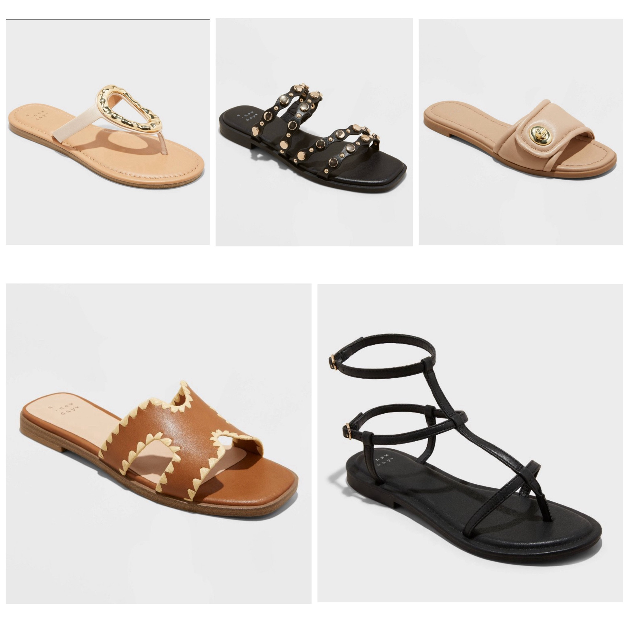 New Summer Sandals 

#LTKstyletip #LTKfindsunder50 #LTKshoecrush