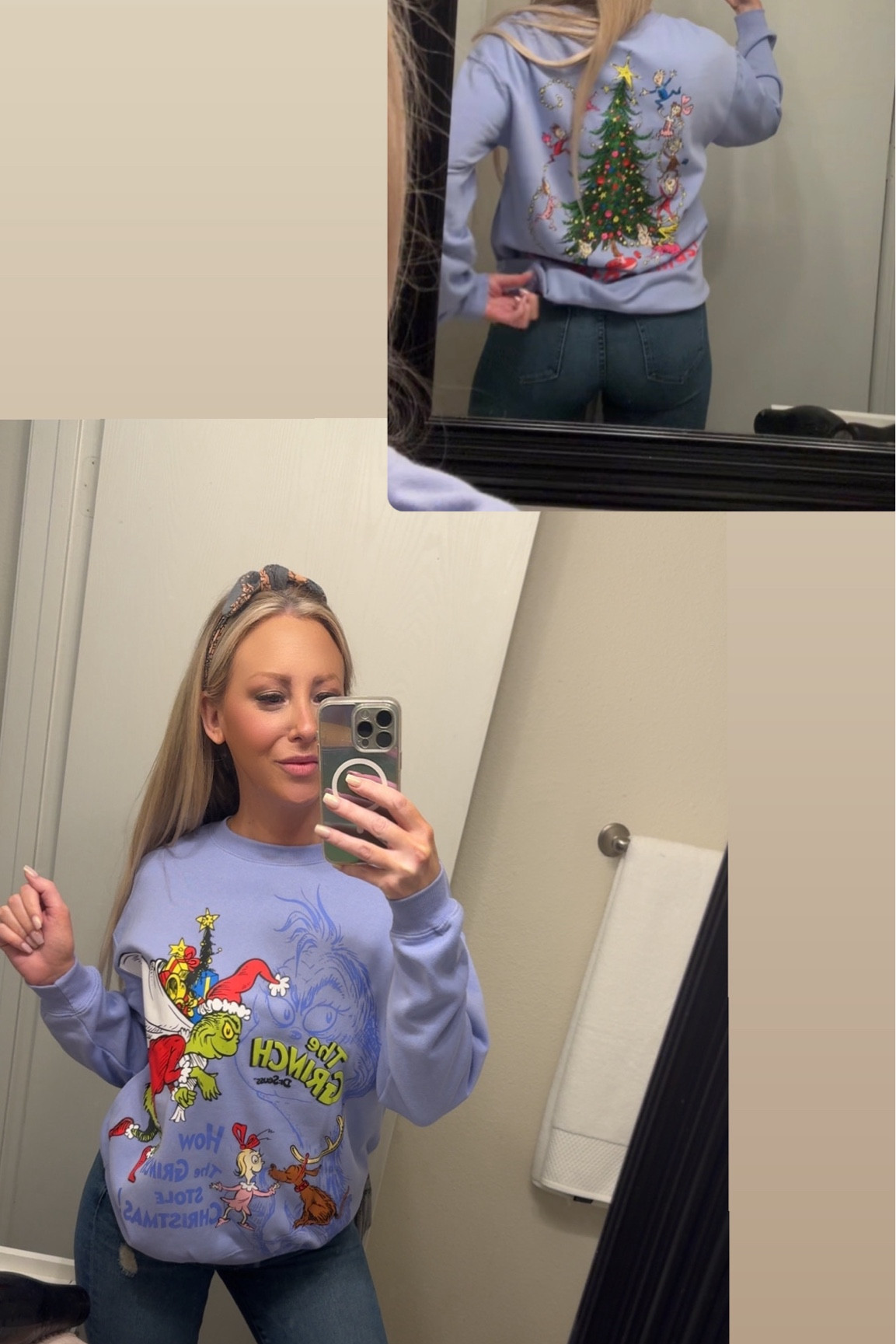 The cutest Xmas grinch sweatshirt and so soft !!!! 

#LTKGiftGuide #LTKSeasonal #LTKHoliday