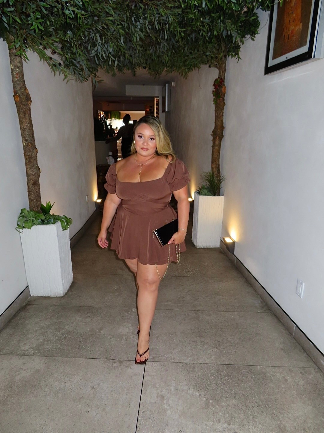 Look for brunch with my girlfriends. 🤎
This romper is a perfect Summer to Fall transitional piece; I can’t wait to style her again with some boots and a cute cardigan. 

#LTKPetite #LTKStyleTip #LTKMidsize