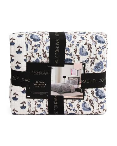 cotton floral quilt set | TJ Maxx