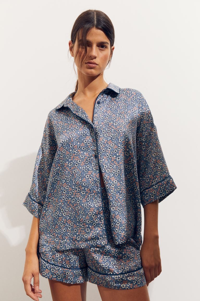 Gemusterter Pyjama | H&M (DE, AT, CH, NL, FI)