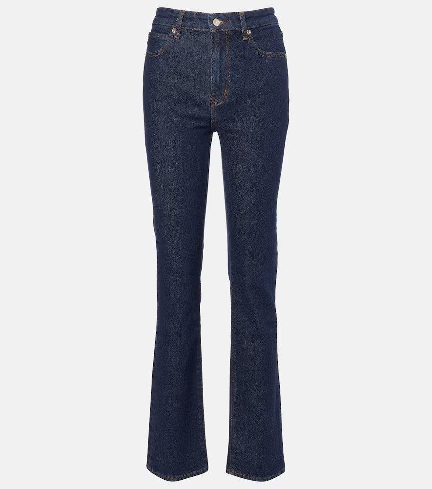 Frame Ruler mid-rise straight jeans | Mytheresa (US/CA)