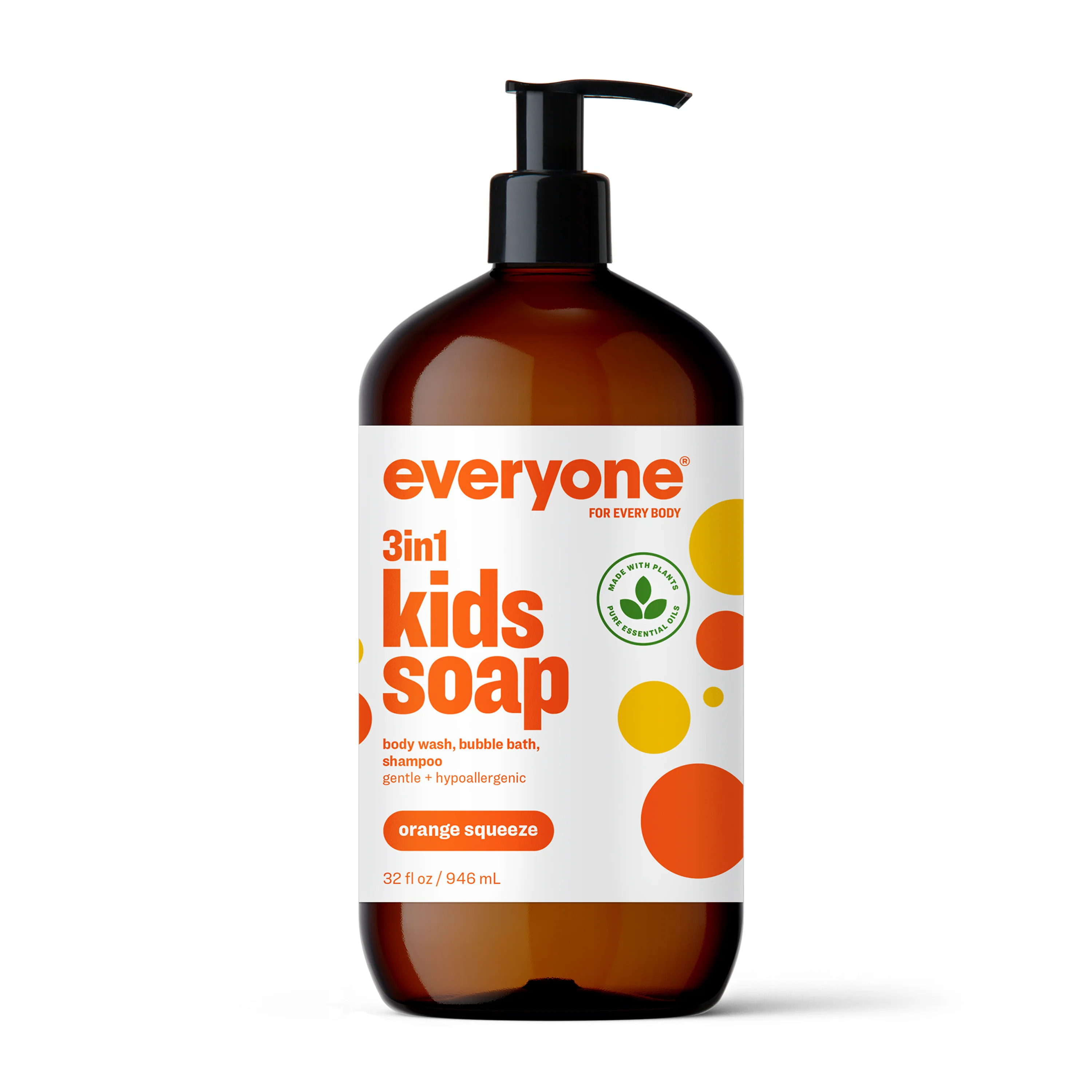 Everyone - 3in1 Kids Soap Shampoo & Bubble Bath | Grove