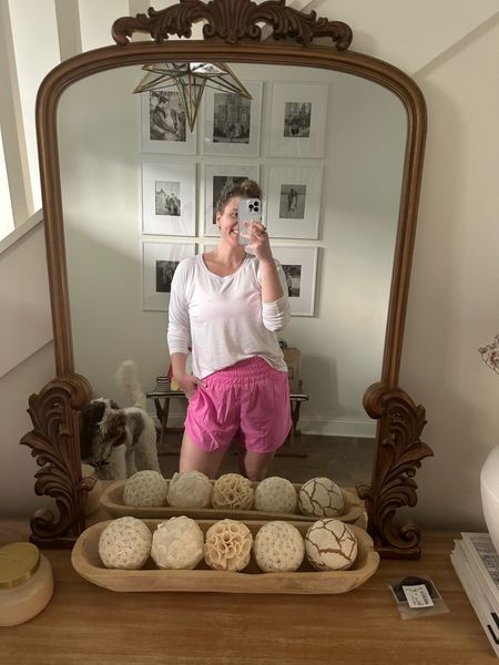 Hot pink shorts - size M on sale!
Lulu long sleeve top! 


#LTKActive #LTKMidsize #LTKSaleAlert