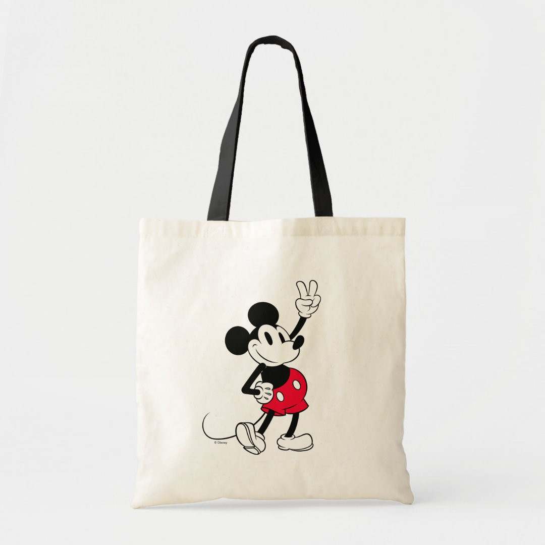 Classic Mickey Mouse | Cool Beyond Years Tote Bag | Zazzle | Zazzle