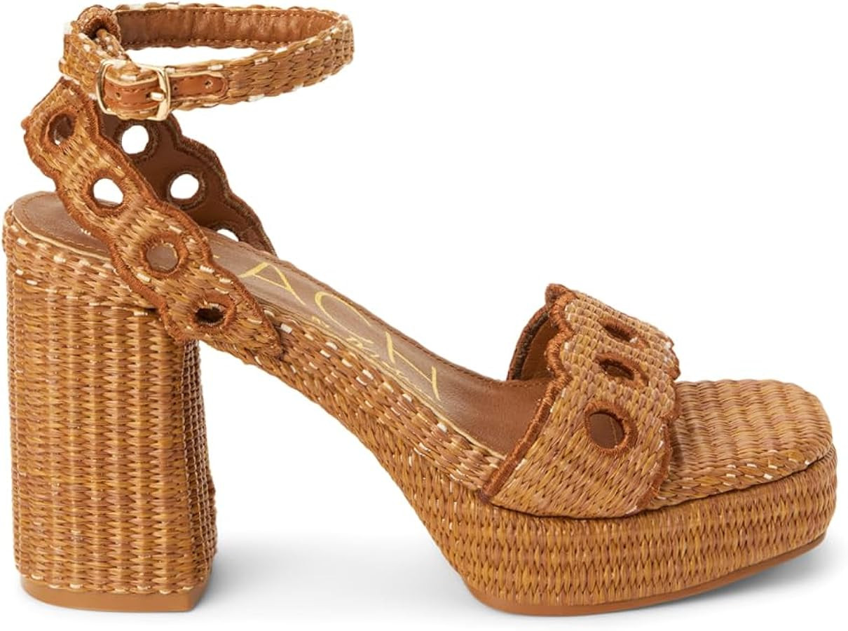 BEACH by Matisse Womens Moorea Block Platform Ankle Strap Casual Sandals Casual High Heel 3" & Up... | Amazon (US)