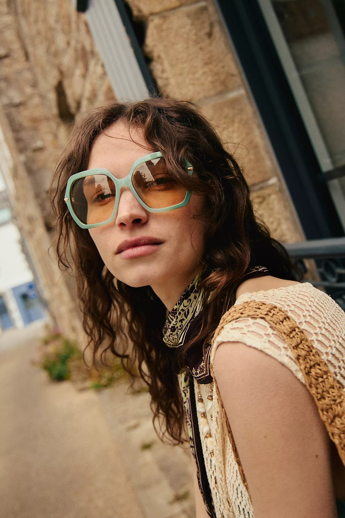 Polly Oversized Square Sunglasses | Free People (Global - UK&FR Excluded)
