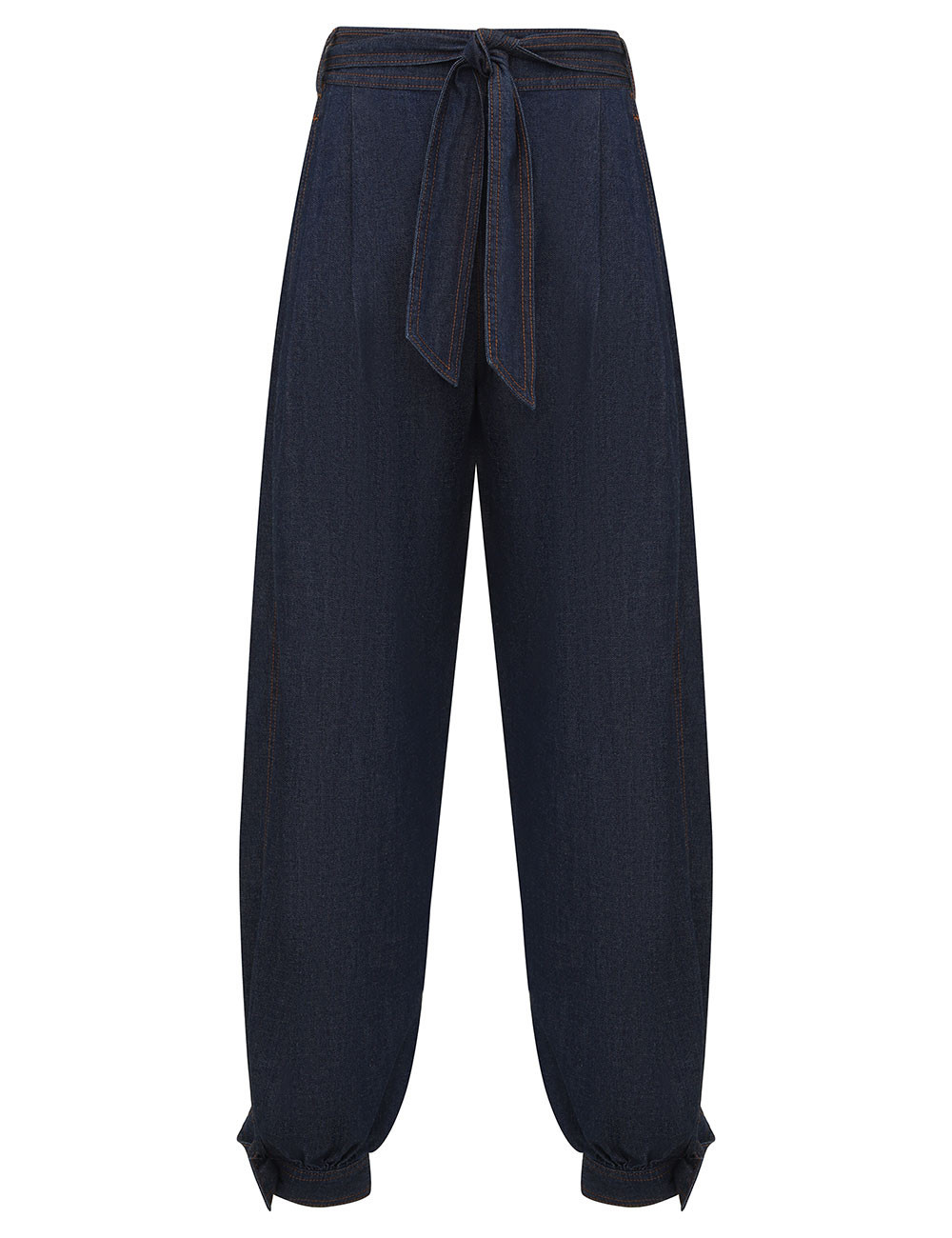 ZIMMERMANN Aster Denim Harem Pants Ink Size 0P | ZIMMERMANN (US, CA, EU, MENA)