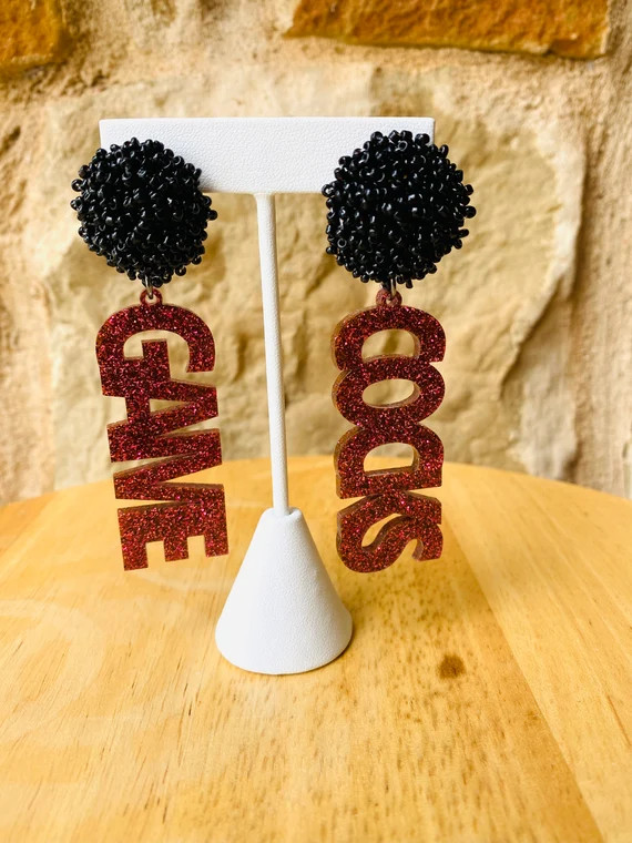 South Carolina Gamecocks Earrings Jewelry Birthday Gift for - Etsy | Etsy (US)