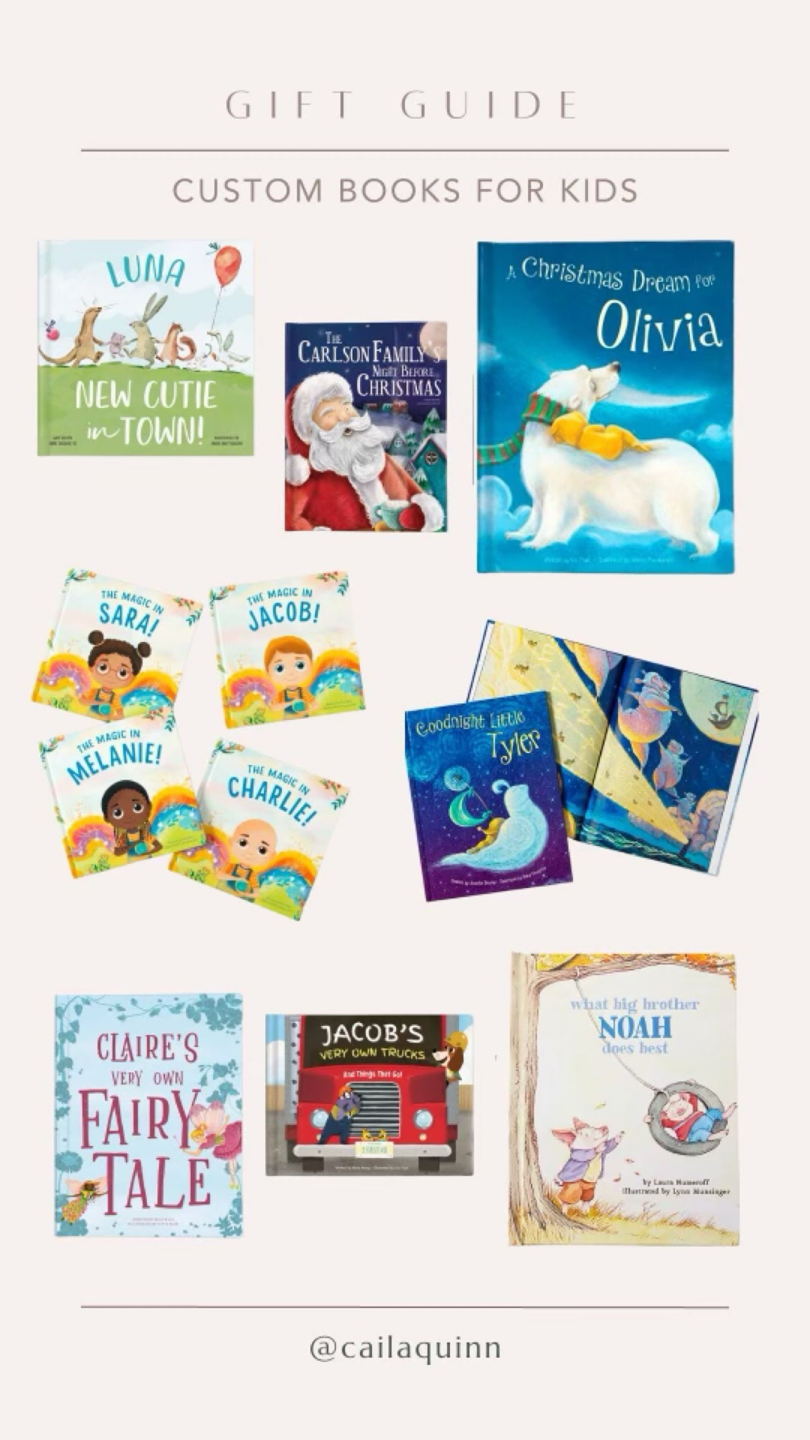 Personalized books make such a sweet gift for kids! Here are some of my favorites❤️

#LTKHoliday #LTKGiftGuide #LTKkids