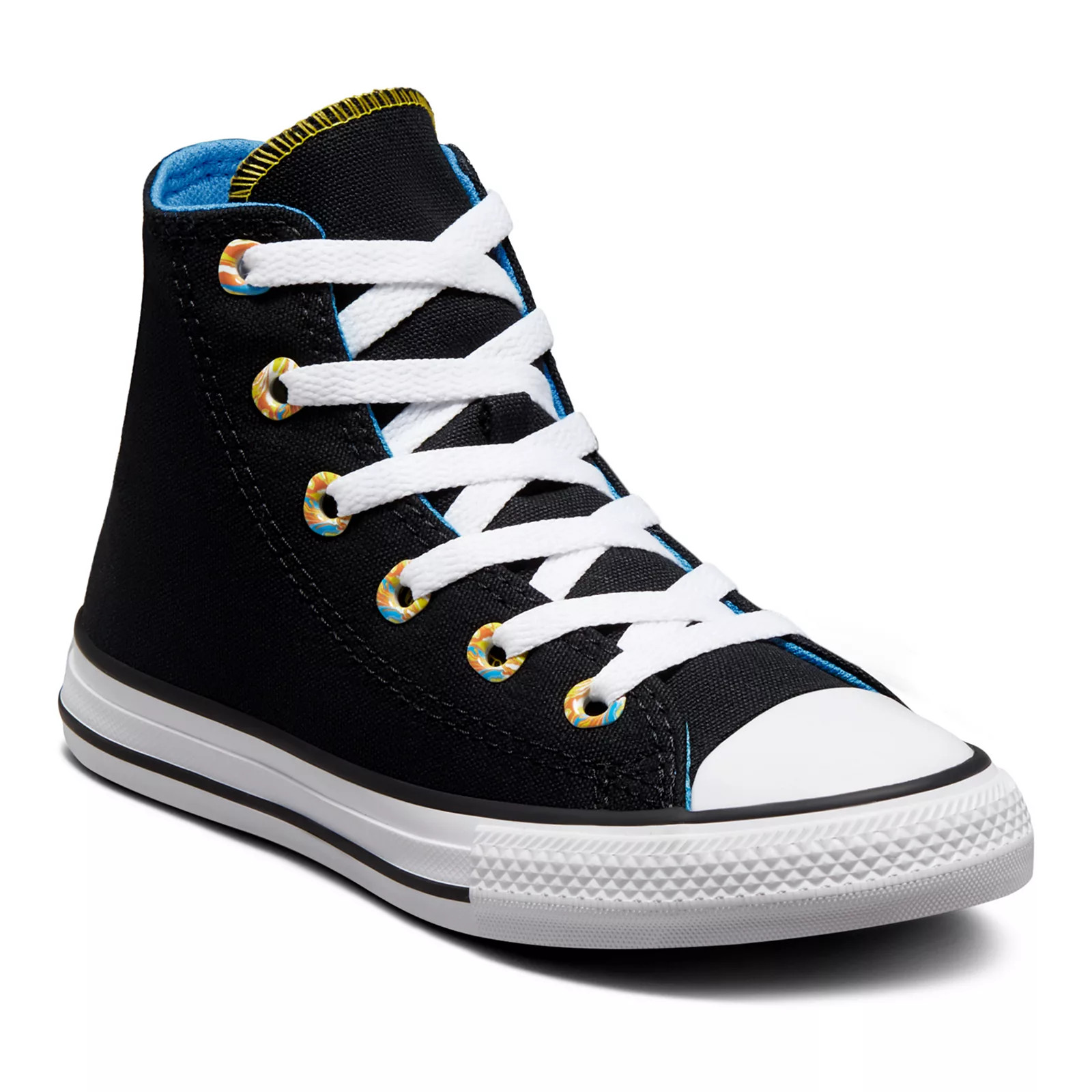 Converse Chuck Taylor All Star Color Pop Little Kids' High Top Sneakers, Girl's, Size: 11, Black | Kohl's