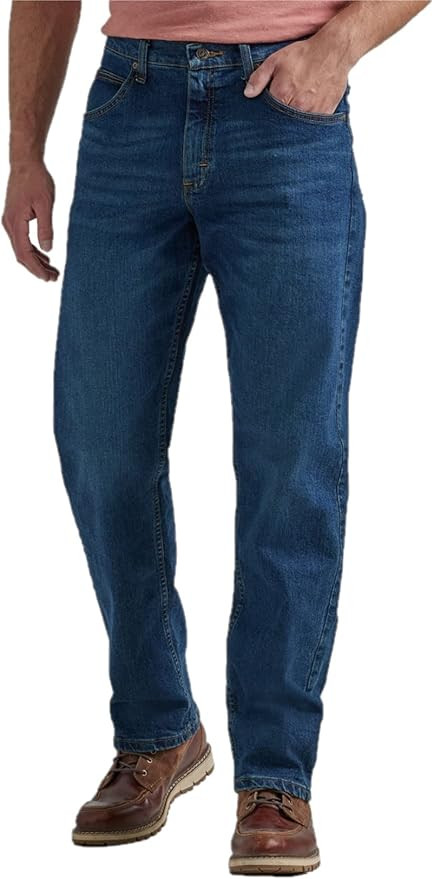 Wrangler Authentics Men's Classic 5-Pocket Relaxed Fit Jean | Amazon (US)