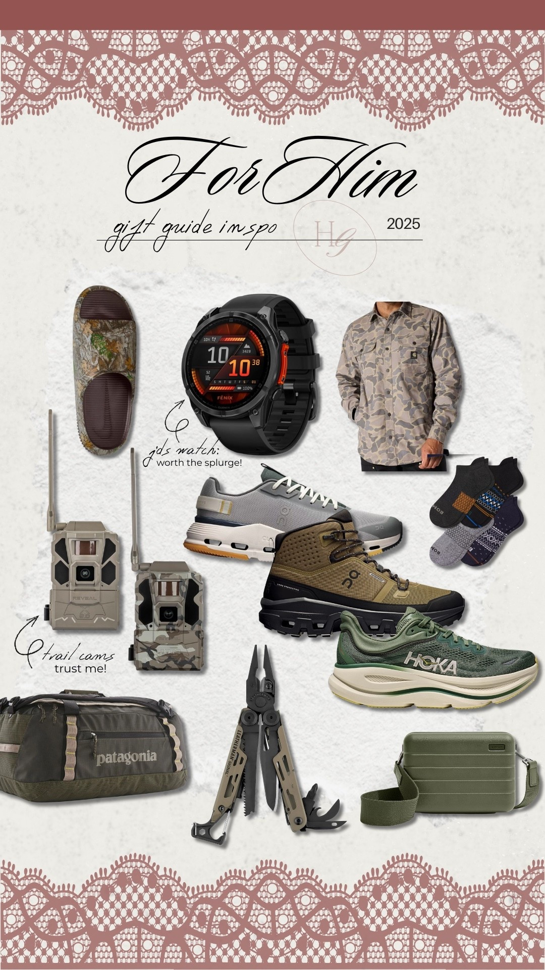 Gift guide for HIM🎁🎄 lots of JD input / inspo here! Lots of price ranges🫶🏼

Mens / cyber week / Christmas / holiday shopping / Holley Gabrielle / Garmin / dicks sporting goods

#LTKGiftGuide #LTKMens #LTKCyberWeek