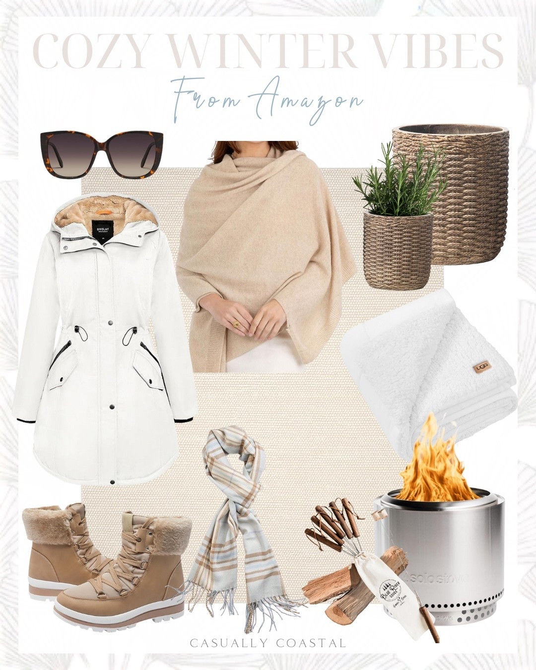 Cozy Winter Vibes From Amazon

Amazon shawl, Amazon winter coat, Amazon rug, Amazon boots, amazon scarf, Amazon throw blanket, Amazon sunglasses, 100% cashmere knitted wrap shawl, 5x8 rug, coastal rug, neutral rug, orolay fleece lined parka winter coat, white winter coat, fuzzy mid calf boots, snow boots, cashmere feel winter scarf, solo stove bonfire with stand, smokeless fire pit, smores sticks, roasting sticks, quay sunglasses, oversized cat eye sunglasses, UGG throw blanket, reversible plush throw blanket, concrete planter, coastal planter, 19” faux little bush ball tree

#LTKHome #LTKSeasonal #LTKFindsUnder50