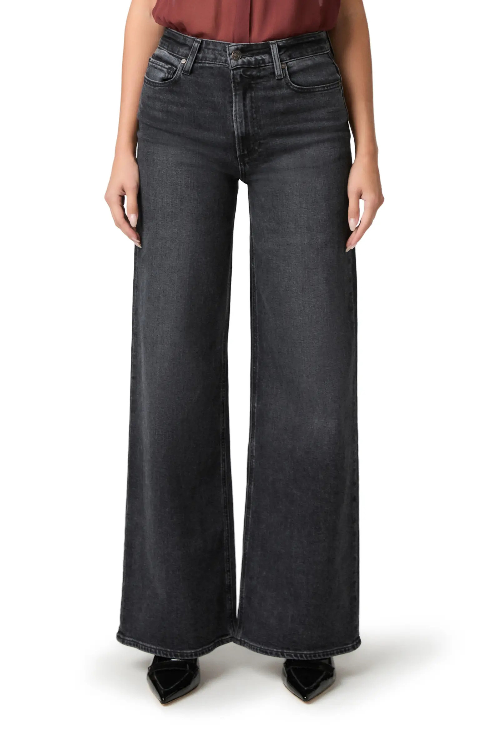 PAIGE Frances High Waist Wide Leg Jeans (Women) | Nordstrom | Nordstrom