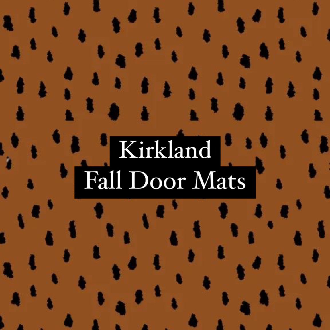 Don’t walk, run! Kirkland has THE cutest fall door mats! 😍🍂

#LTKSeasonal #LTKunder50 #LTKhome