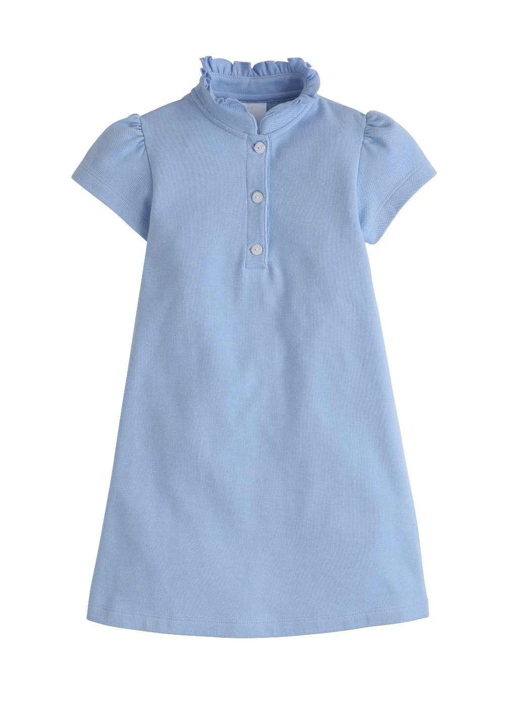 Hastings Polo Dress - Light Blue | Little English