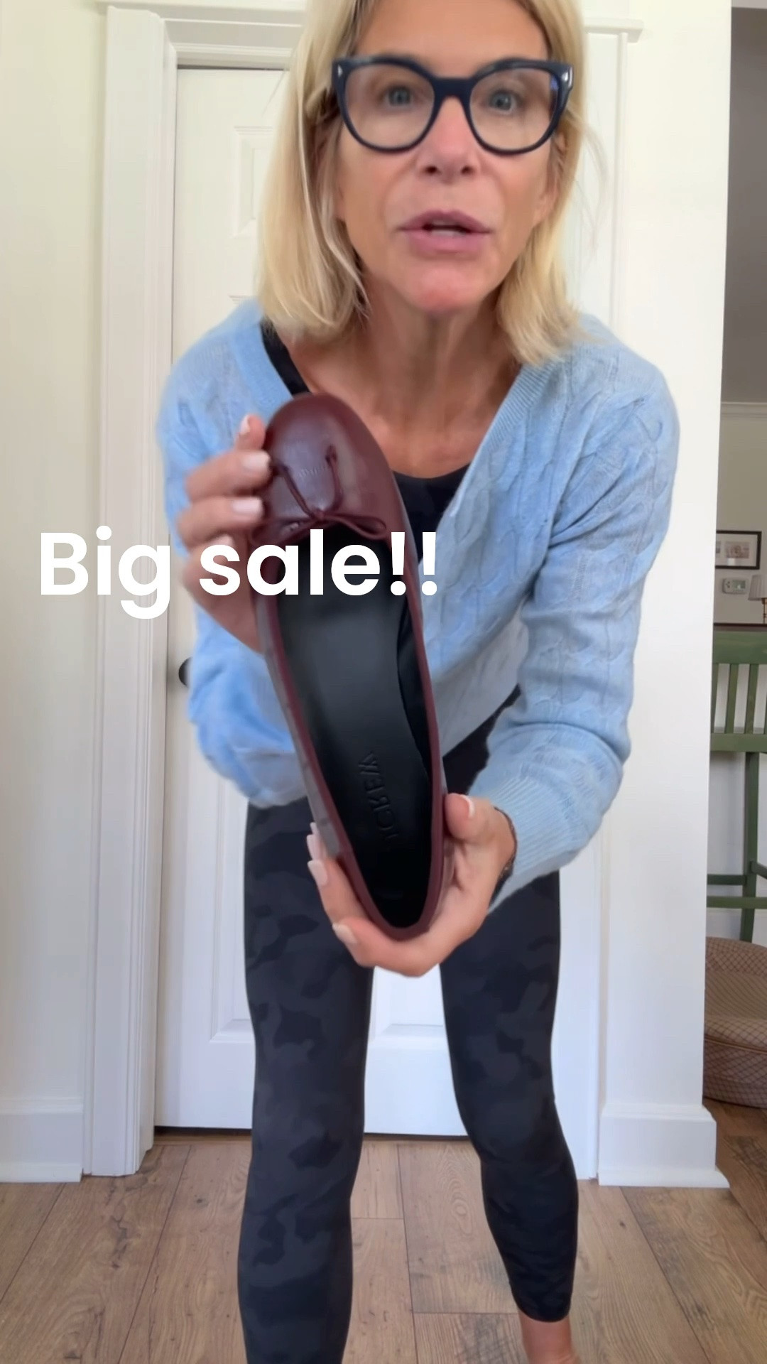 Friends and family sale 30% off sitewide at Jcrew!!!!  These ballet flats with the little heel are fantastic!