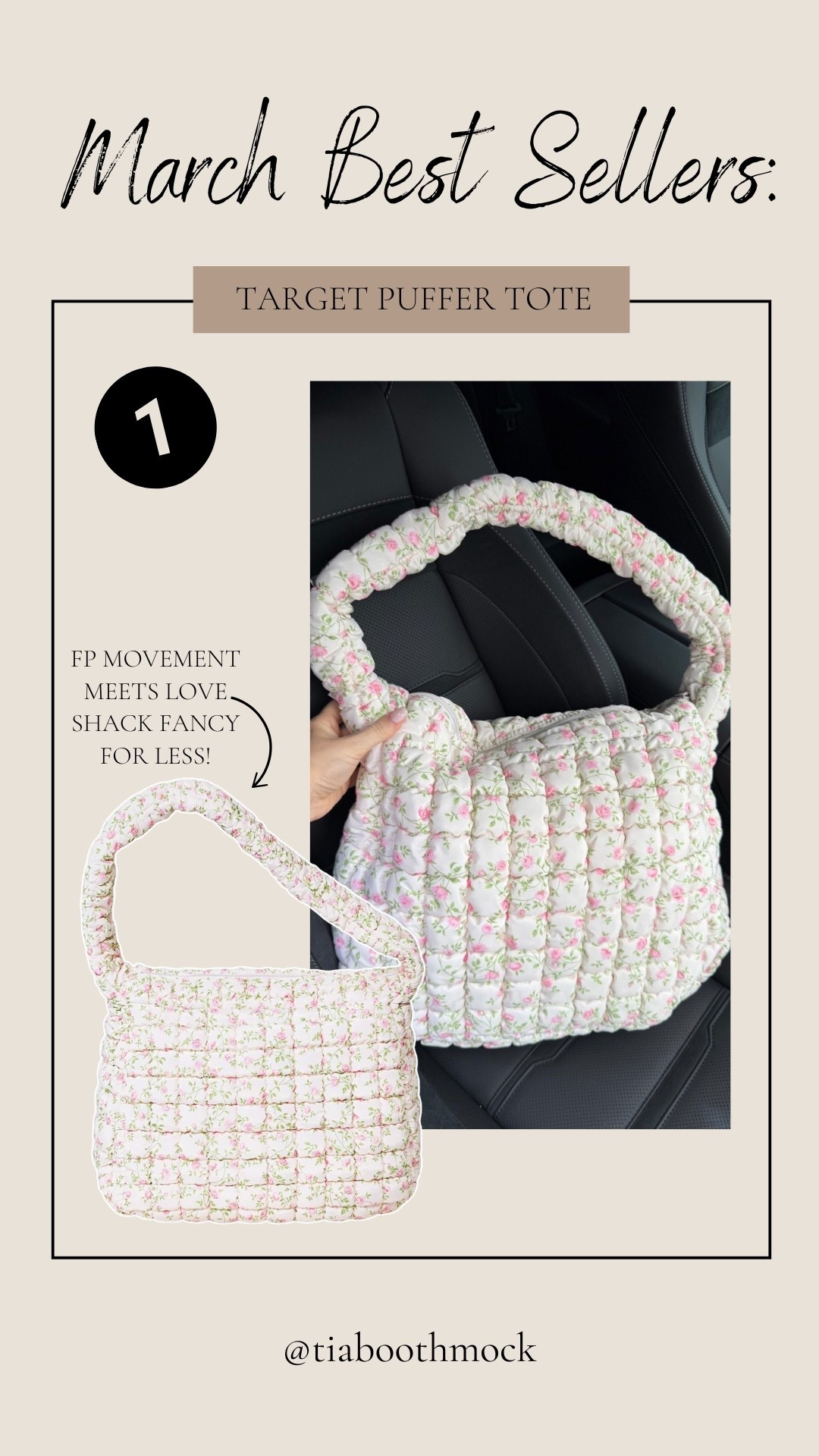 This tote was such a good spring @Target find! Giving LSF meets FP Movement!

#LTKmomlife #LTKSeasonal #LTKActive