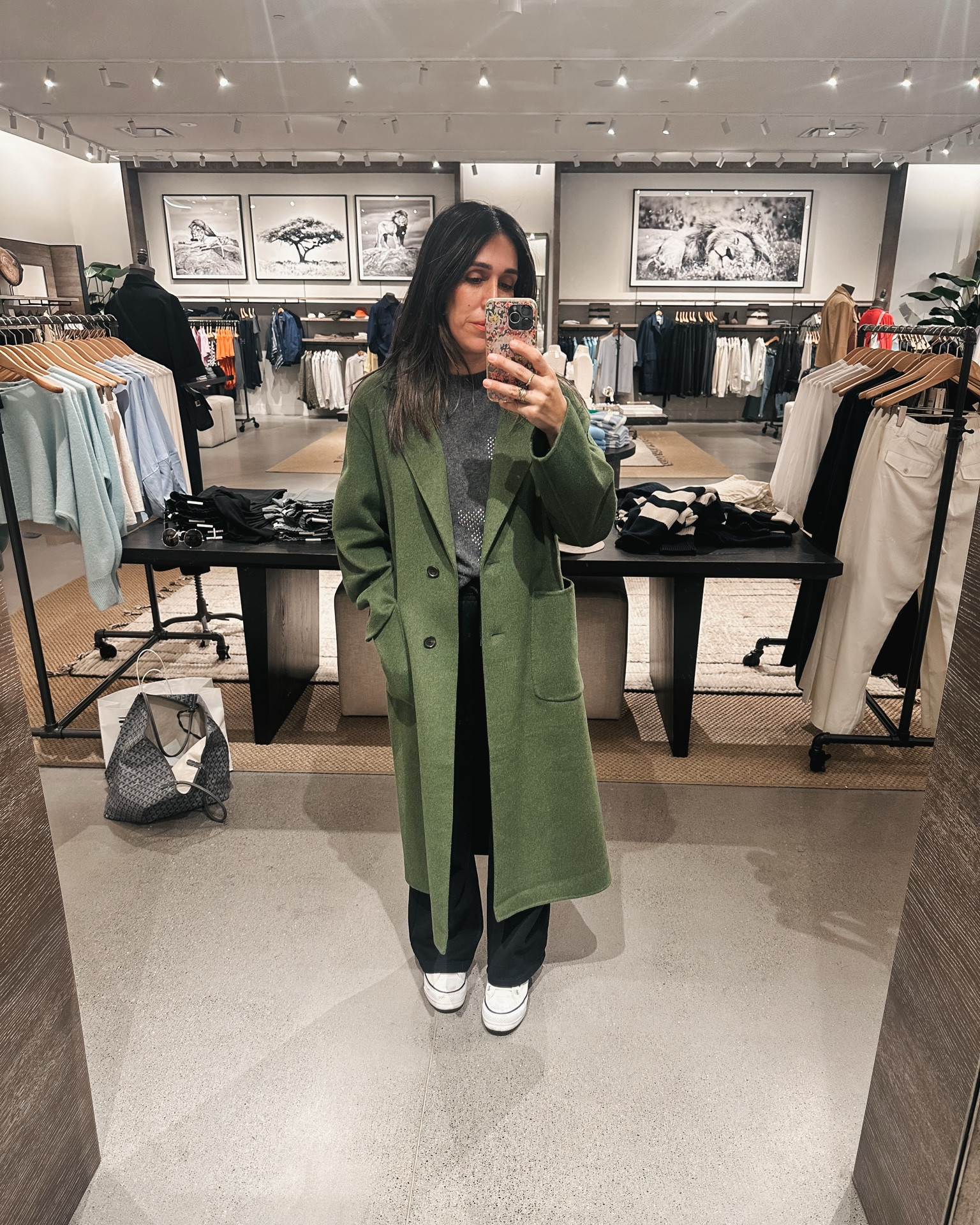 Gorgeous green coat! Size up for a more oversized look.  On sale and only a few sizes left! 50% wool so it’s nice and warm!

#LTKSaleAlert #LTKStyleTip #LTKOver40