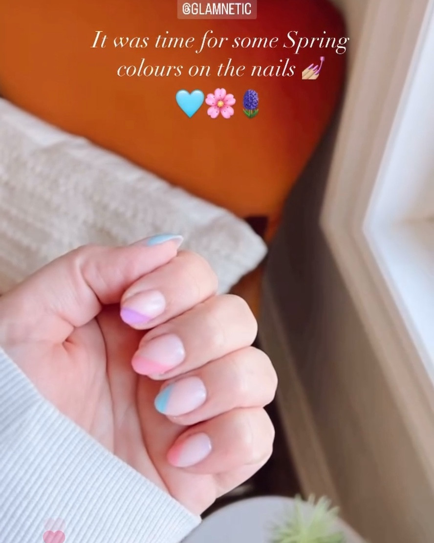 Prettiest Spring nails 🦋🌸 lasts 2+ weeks 

#LTKstyletip #LTKplussize #LTKbeauty