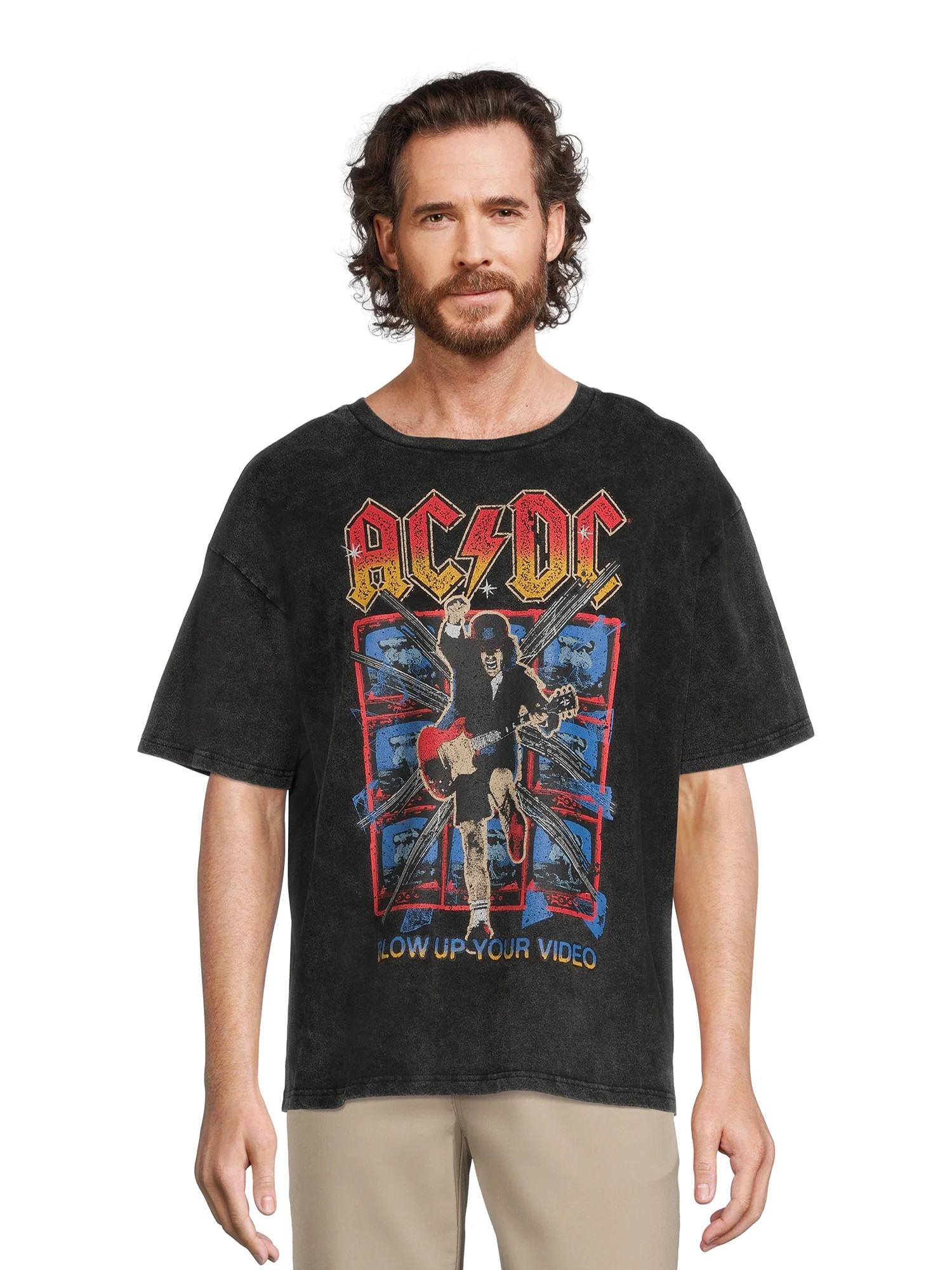 AC/DC Men's Graphic Concert Tee | Walmart (US)