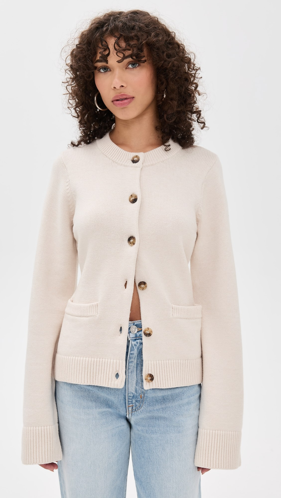 Button Front Knit Cardigan | Shopbop