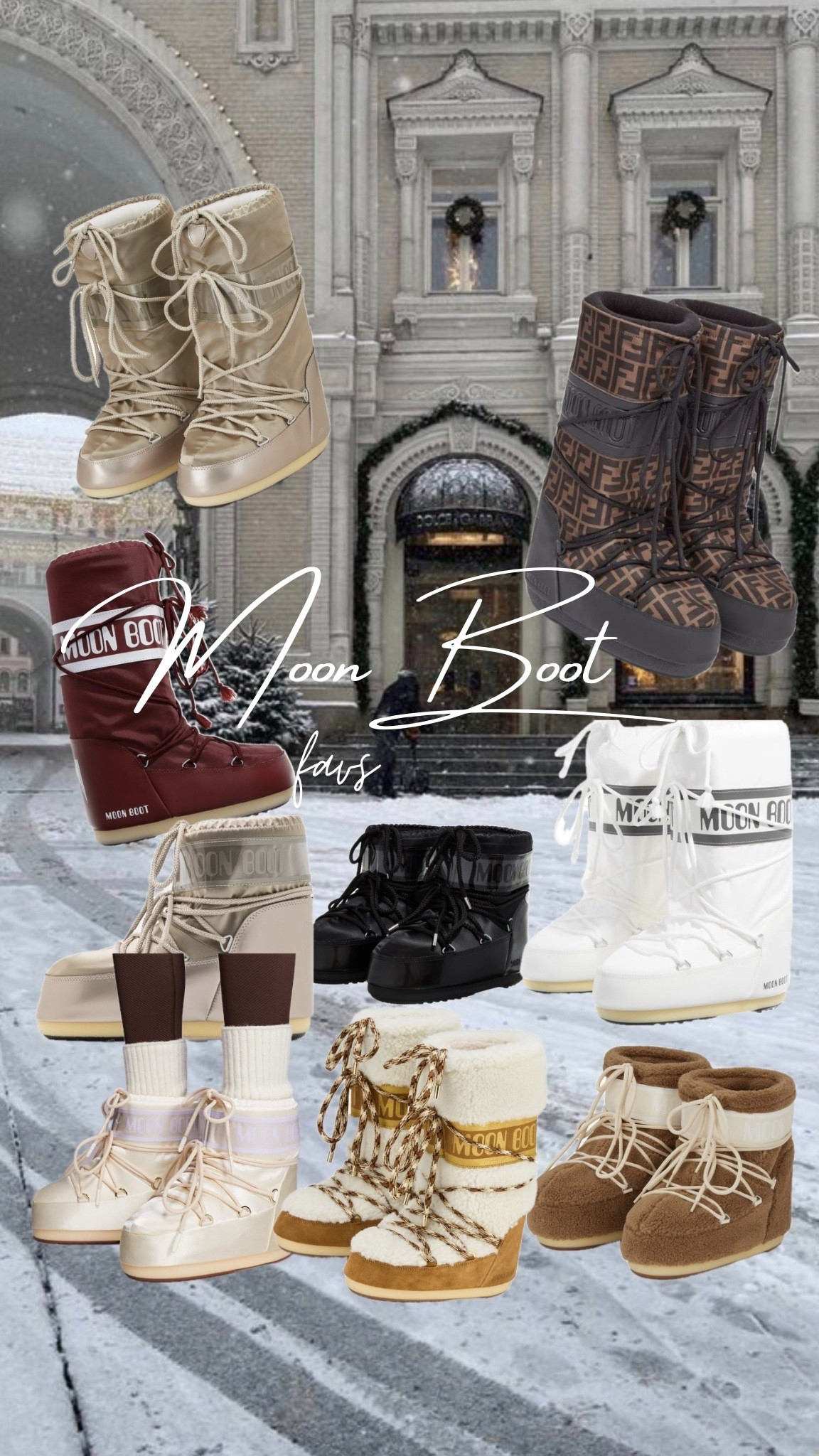 My favourite moon bootc collection for cold winter days ❄️☃️🌨️🤍

#LTKdeutschland #LTKautumn #LTKluxury