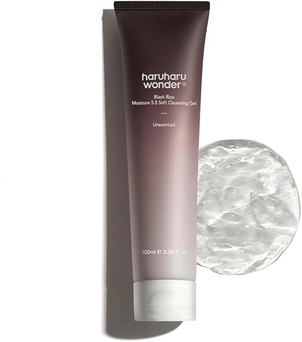 HARUHARU wonder Black Rice Moisture 5.5 Soft Cleansing Gel, Gentle Daily Cleanser, Low 5.5pH, Moi... | Amazon (US)