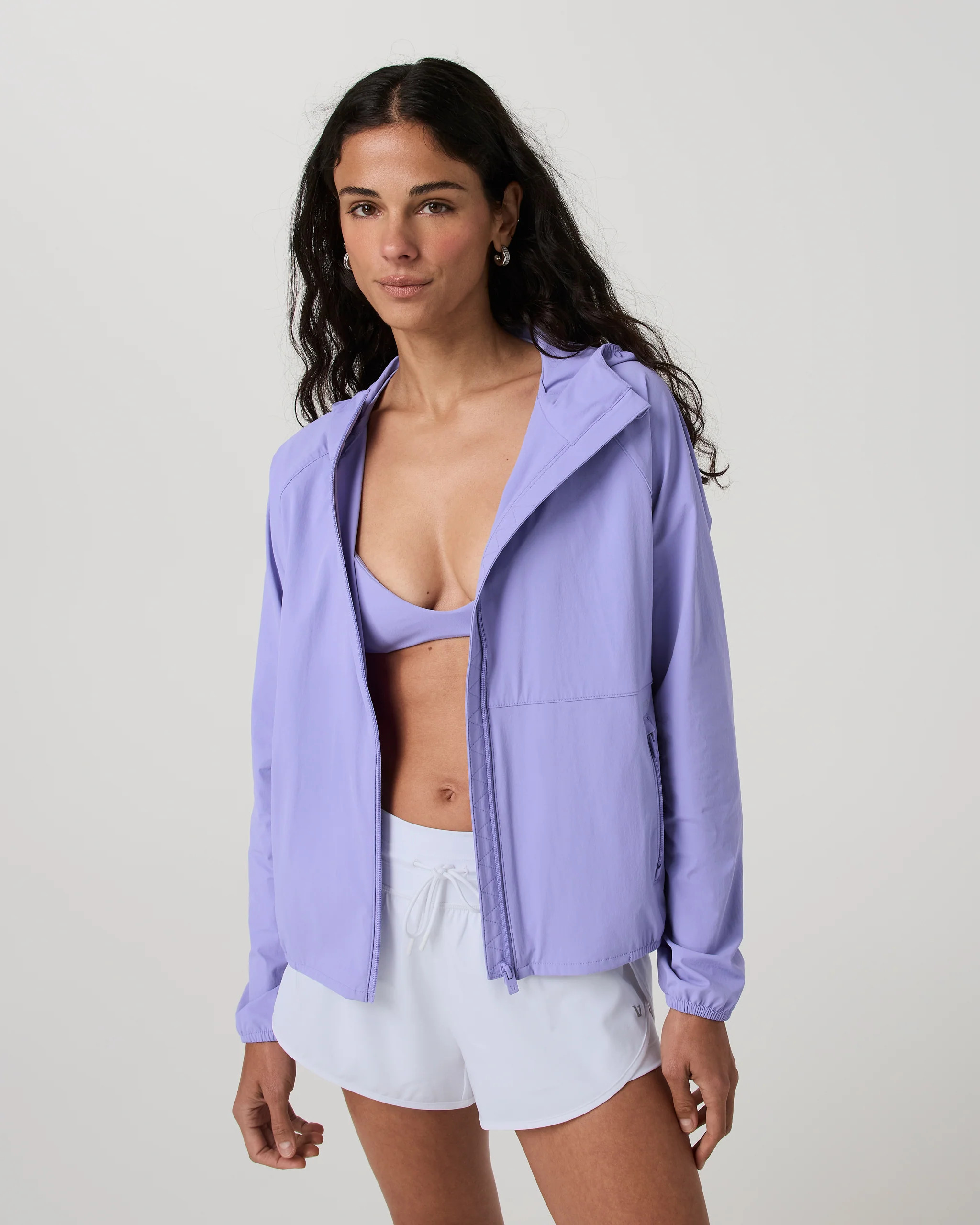 Women's Renew Trainer Shell – Lightweight Hyacinth Jacket – Jackets & Hoodies – Vuori | Vuori Clothing (US & Canada)