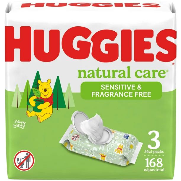 Huggies Natural Care Sensitive Baby Wipes (Options Available) | Walmart (US)