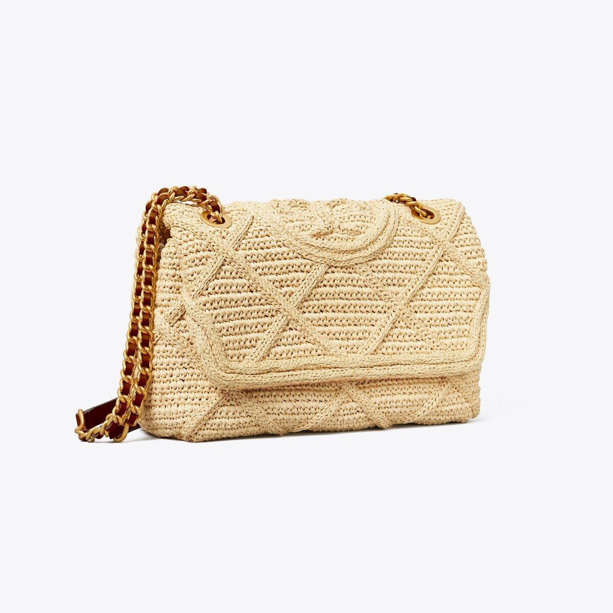 Fleming Soft Straw Convertible Shoulder Bag | Tory Burch (US)