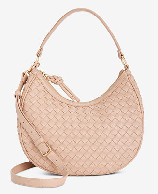 On 34th Woven Crossbody Hobo, Exclusively at Macy's  - Macy's | Macy's