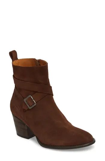 Women's Hunter Refined Water Resistant Strappy Boot, Size 9 M - Brown | Nordstrom