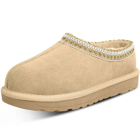 Platform Slippers for Women Mini Anti-Slip Warm Lined Mini Boots Cozy Casual House Slippers Short Ankle Boots For Indoor & Outdoor | Walmart (US)