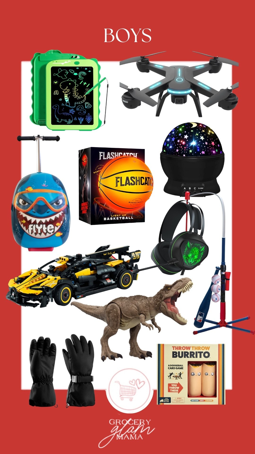 GIFT GUIDE: Perfect picks for boys who love to play, from a light-up basketball and dinosaur toy to a drone and more ⚡🦖

#LTKGiftGuide #LTKKids #LTKFamily